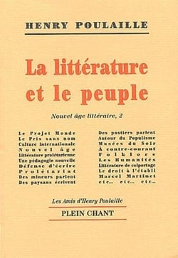Nouvel âge littéraire Tome 2 : La littérature et le peuple