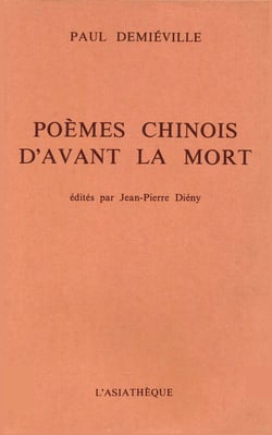 Poèmes chinois d'avant la mort