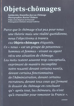 Objets-chômages