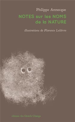 Notes sur les noms de la nature