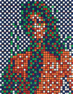 Rubikcubist invader