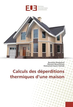 Calculs des deperditions thermiques d'une maison