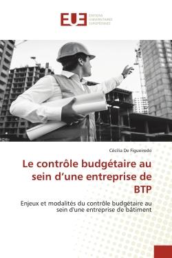 Le contrôle budgétaire au sein d'une entreprise de BTP : Enjeux et modalités du contrôle budgétaire au sein d'une entreprise de bâtiment