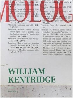 William kentridge fortune (expo muac mexico) /anglais/espagnol