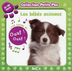 Livre sonore - les bébés animaux