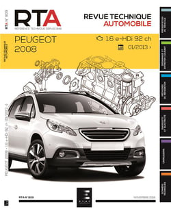 Revue technique automobile n.809 : Peugeot 2008 : 1.6 hdi (92 ch) (depuis 01/2013)