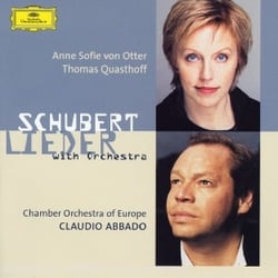 Lieder avec orchestre
