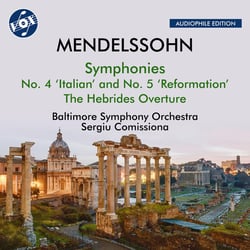 Symphonies n° 4 "Italienne" et n° 5 "Réformation" - Ouverture les Hébrides