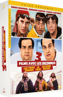 3 films avec les Inconnus : Les Trois frères + Le Pari + Les Rois mages