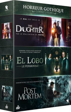 Horreur gothique - Coffret 3 films : The Daughter + El Lobo - Le Pensionnat + Post Mortem