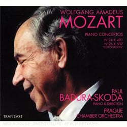 Concerto pour piano n°24 k491 - concerto pour piano n°26 k537 "couronnement"