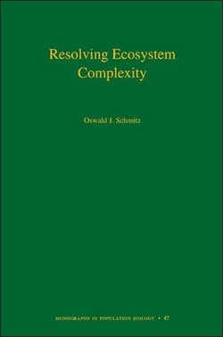 Resolving ecosystem complexity : monographs in population biology