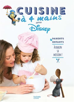 Cuisine à quatre mains avec les héros de disney