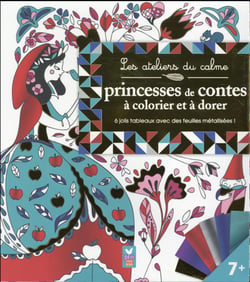 Tableau à pailleter princesses