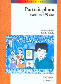 Portrait photo avec les 4/5 ans pedagogie coll. une annee de