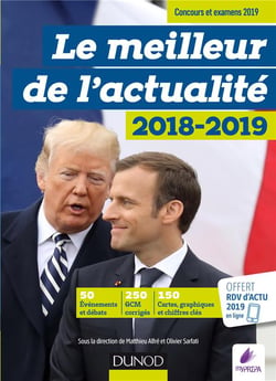 Le meilleur de l'actualité 2018-2019 - concours et examens (édition 2019)
