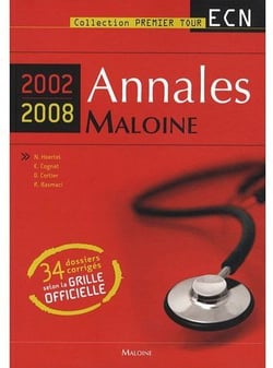 Annales maloine - internat ecn 2002-2008