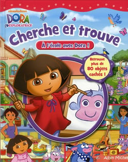 Cherche et trouve - à l'école avec dora