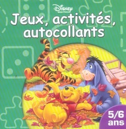 Jeux, activités et autocollants 5/6 ans