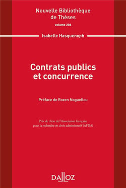 Contrats publics et concurrence - Volume 206