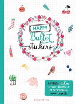 Happy bullet stickers - le plein de stickers pour décorer et personnaliser mon carnet