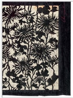 De l'autre cOtE du pochoir  L'art japonais du katagami /franCais