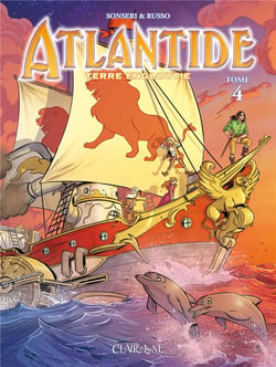 Atlantide - terre engloutie Tome 4