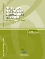 Production et analyse de l'information financière - processus 4 - 1ère année (pochette)