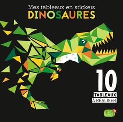 Mes tableaux en stickers : les dinosaures