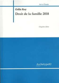 Droit de la famille (édition 2018)