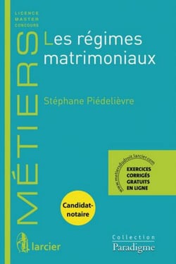 LES REGIMES MATRIMONIAUX