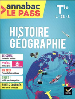 Annabac le pass - histoire-géo - terminale l, es, s