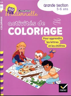 Chouette entraînement : activités de coloriage - GS