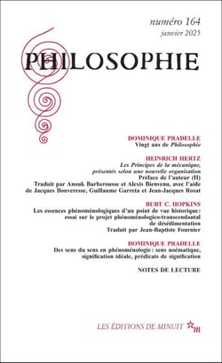 Revue Philosophie n.164