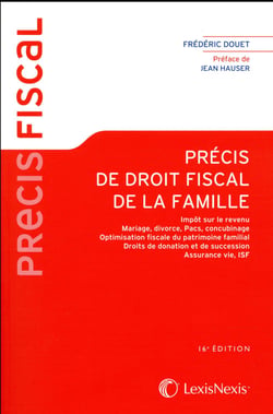 Précis de droit fiscal de la famille (16e édition)