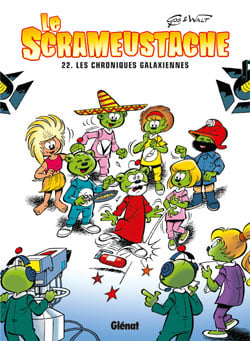 Le Scrameustache Tome 22 : chroniques galaxiennes