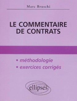 Le commentaire de contrats