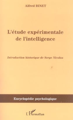 L'étude expérimentale de l'intelligence
