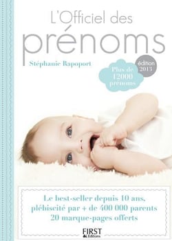 L'officiel des prenoms 2013