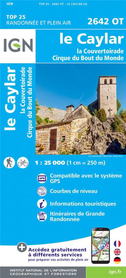 2642Ot Le Caylar.La Couvertoirade.Cirque Du Bout D