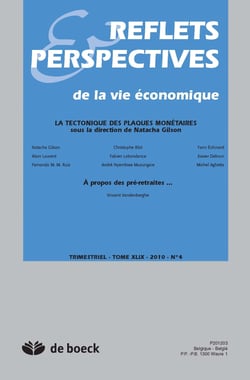 Reflets et perspectives de la vie économique n.2010/4 - la tectonique des plaques monétaires