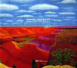 David Hockney : espace / paysage