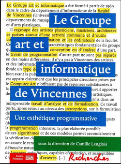 Le groupe art et informatique de Vincennes : une esthétique programmative