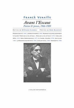 Avant l'Escaut : poésies et proses 1966-1989