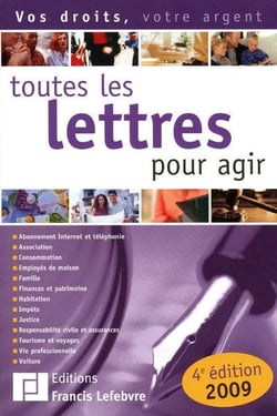 Toutes les lettres pour agir (édition 2009)