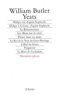 Théâtre complet Tome 3 Yeats