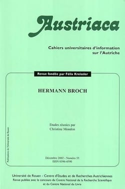 AUSTRIACA n.55 : Hermann Broch