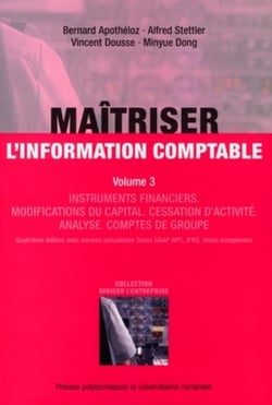 Maîtriser l'information comptable Tome 3