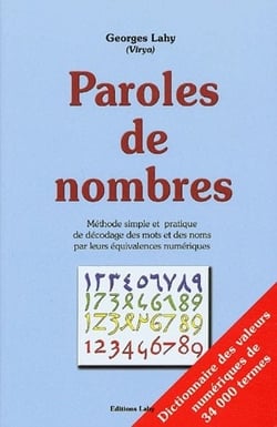 Paroles de nombres