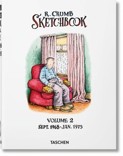 Robert Crumb sketchbook v.2 : septembre 1968-janvier 1975